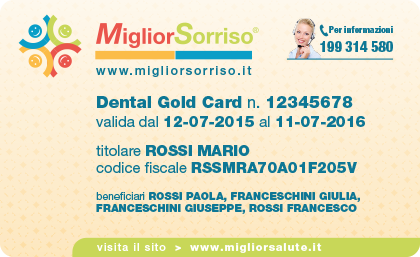 MigliorSorriso-Dental Gold Card