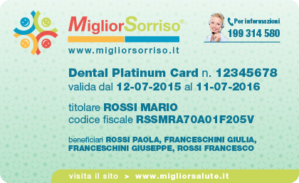 MigliorSorriso-Dental Platinum Card